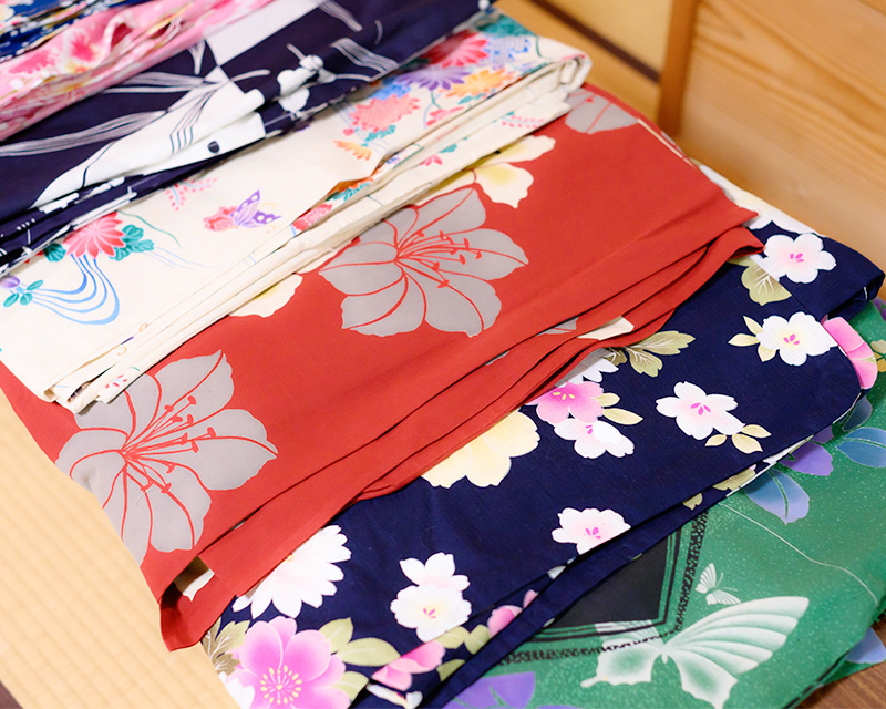 レンタル着付けメニュー